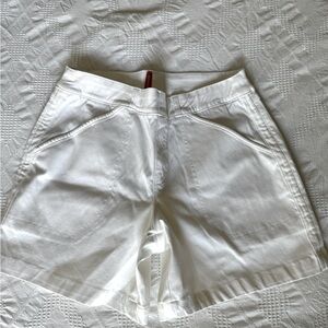 Spanx stretch twill shorts 6 inch